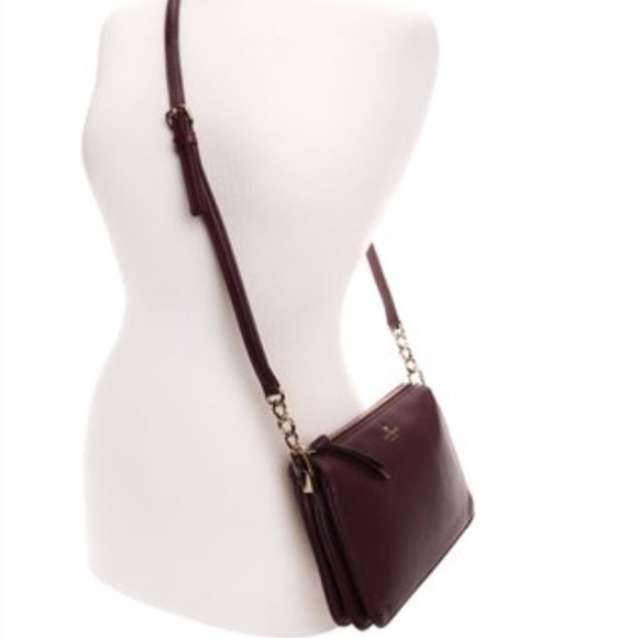 Kate Spade BRAND NEW Purple Leather Crossbody Bag - Picture 3 of 6